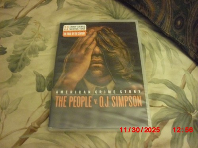 #ad #ad The People V. O.J. Simpson: American Crime Story DVD 2016 NEW Sealed Free SHP $18.80