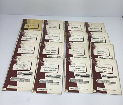 DeVRY Technical Institute Lessens AEH-1G -AEH-15G & Your Electronic Program Book