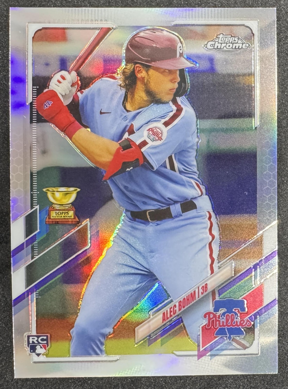 2021 Topps Chrome #119 Alec Bohm Refractor (RC)
