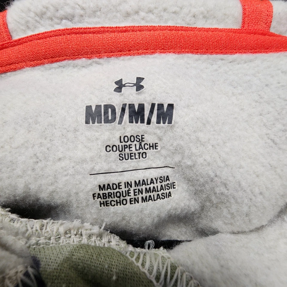 Sudadera con capucha Under Armour Project Rock Veterans para mujer calce holgado medio camuflaje Foto 4 de 4