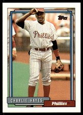 1992 Topps Charlie Hayes Philadelphia Phillies #754 23711