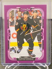 2025-26 O-PEE-CHEE OPC PURPLE BORDER /49 #91 JONATHAN HUBERDEAU