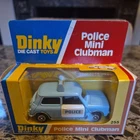 Dinky Toys - 255 - Mini Clubman Police Car - 1977 Vintage - Made In England