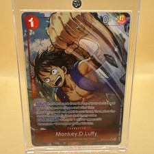 One Piece The Azure Sea’s Seven Monkey D Luffy OP14-013 Alternate Alt Art NM