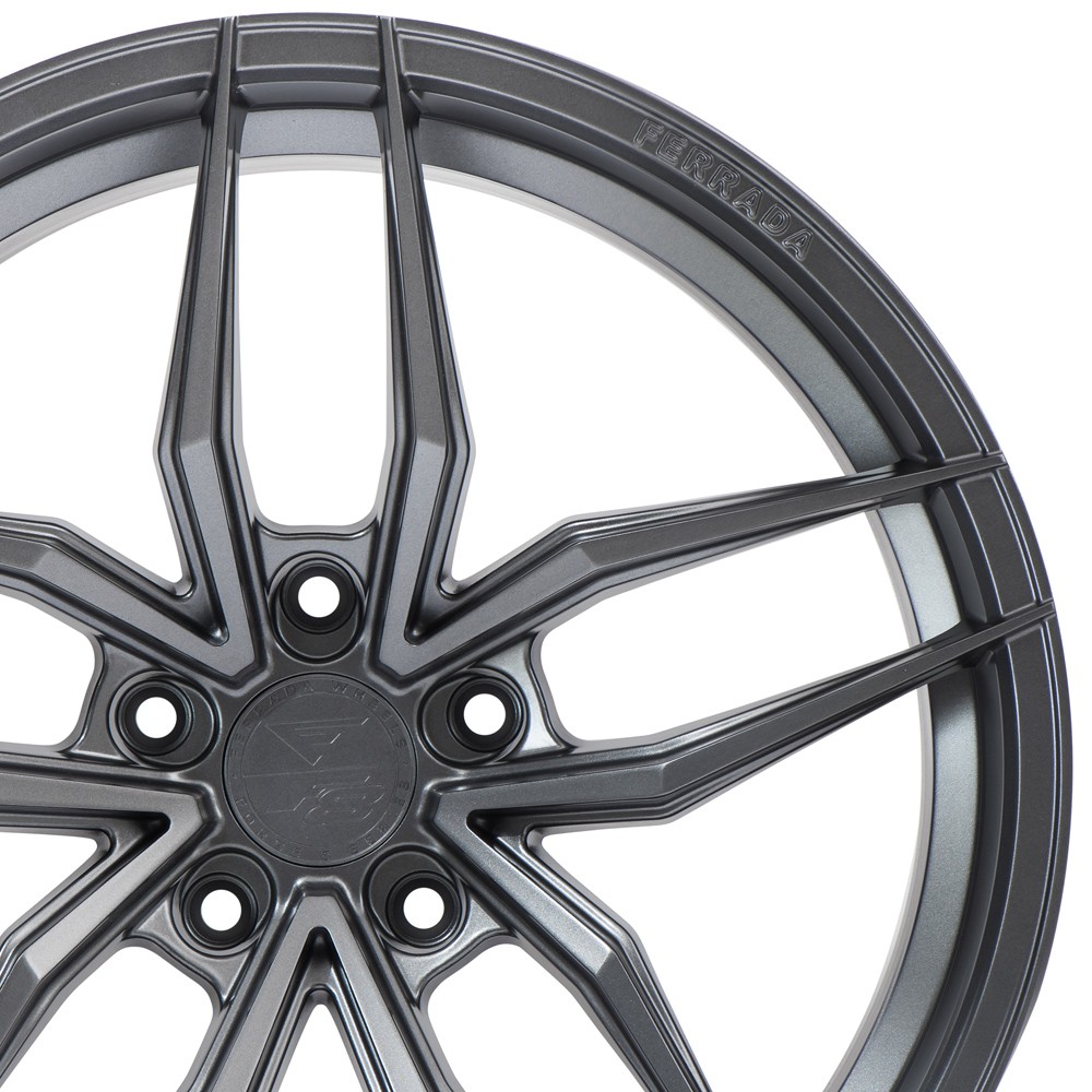 20" FERRADA F8-FR5 GRAPHITE FORGED CONCAVE WHEELS RIMS FITS AUDI R8