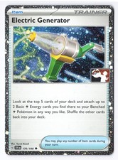 Electric Generator 170/198 - Pokemon Prize Pack Series Item Card Cosmos Holo NM