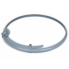 Drum Locking Ring for 55 gal Hazardous Material Drums, Inside Lever-Lock, 16 ga
