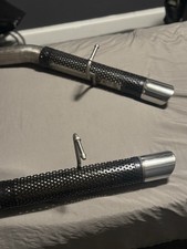 94-98 Saleen Mustang S351 Machine Gun Tailpipes Missing Mufflers 94-98 Saleen Mustang S351 Machine Gun Tailpipes Missing Mufflers