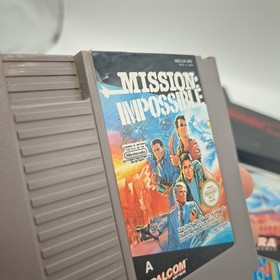 MISSION IMPOSSIBLE NINTENDO NES USA REV A CIB COMPLETO