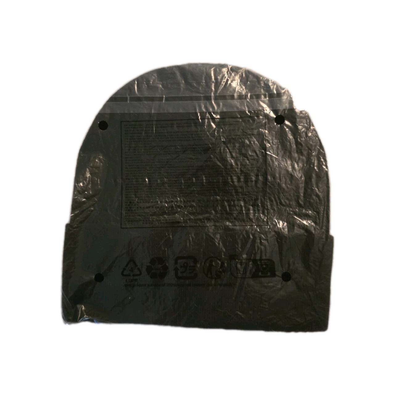 ARC'TERYX Arcterix Word Toque Beanie Nero Nuovo con etichette