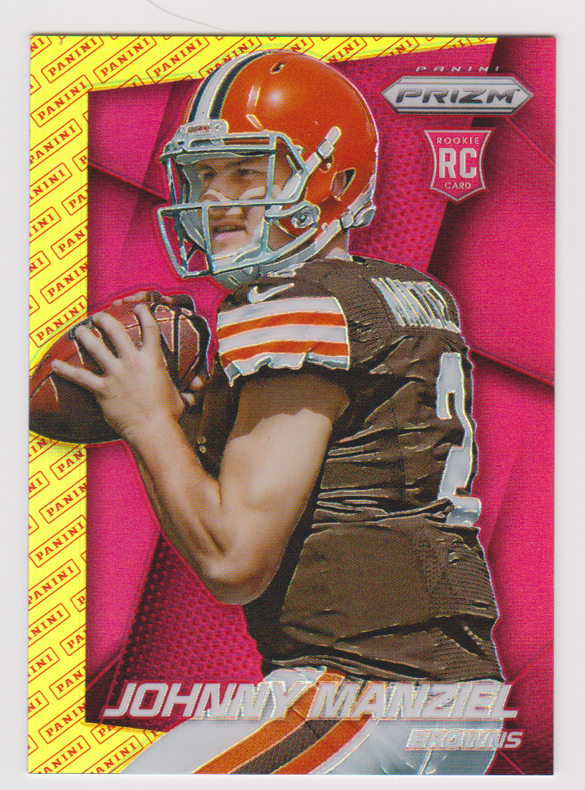 2014 Panini Prizm Johnny Manziel Var 2-panini Logo Prizm Rc
