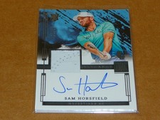 2024/25 Panini Impeccable GOLF SAM HORSFIELD AUTOGRAPH/AUTO GLOVE 01/25 O1727