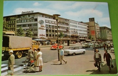 Hannover um ~1965 Georgstraße Steintor Auto Oldtimer Borgward LKW Opel Kadett VW