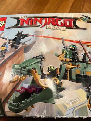 Lego Ninjago Movie 70612 Green Ninja Mech Dragon Mini Figures As