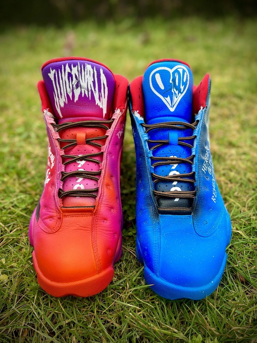 Custom Air Jordan 13 Retro - “Legends Never Die” Juice WRLD Custom