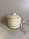 Vintage Crockpot, Rival Little Dipper Electric Stoneware Server Model 3204