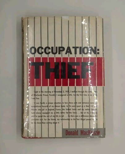 Occupation: Thief by Donald MacKenzie (1955, Bobbs-Merrill) ...