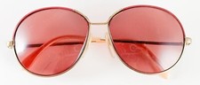 Vintage Rodenstock Donna Eyeglasses Frames A125 Red Gold 55-14-125