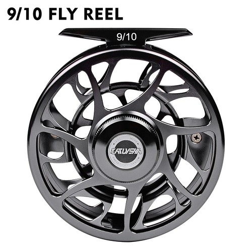 Saltwater Fly Fishing Reel CNC-Machined Aluminum 5/7-7/8-9/10 WT Sea Fly Wheel - Picture 10 of 17