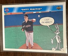 1992 Upper Deck Comic Ball 3 #46 “Batty Practice”/Abbott/Griffey Sr/Griffey