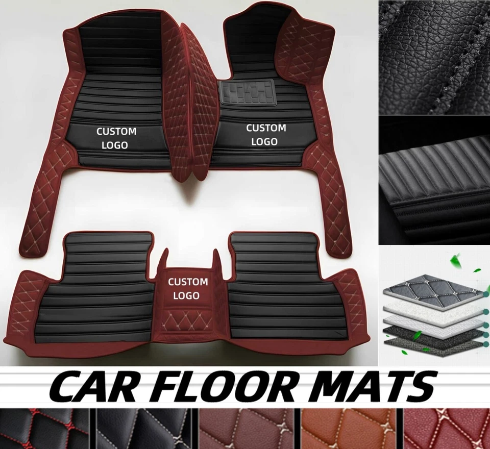 For Subaru Car Floor Mats RHD Custom BRZ XV Crosstrek Waterproof Carpets Liners - image 4 of 4