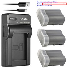 Kastar Battery Slim USB Charger for Nikon EN-EL15e Nikon D600 Nikon D610 Camera