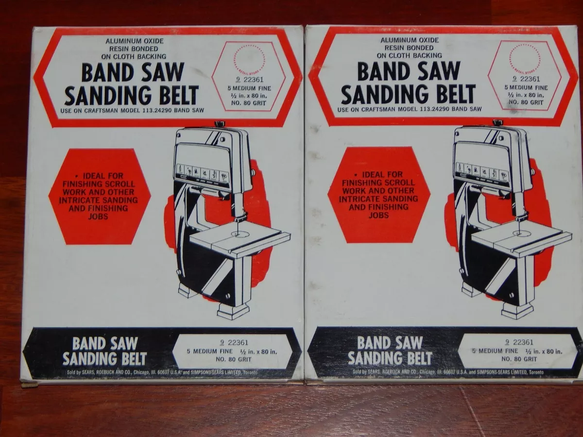 Bandsaw cheap sanding belt