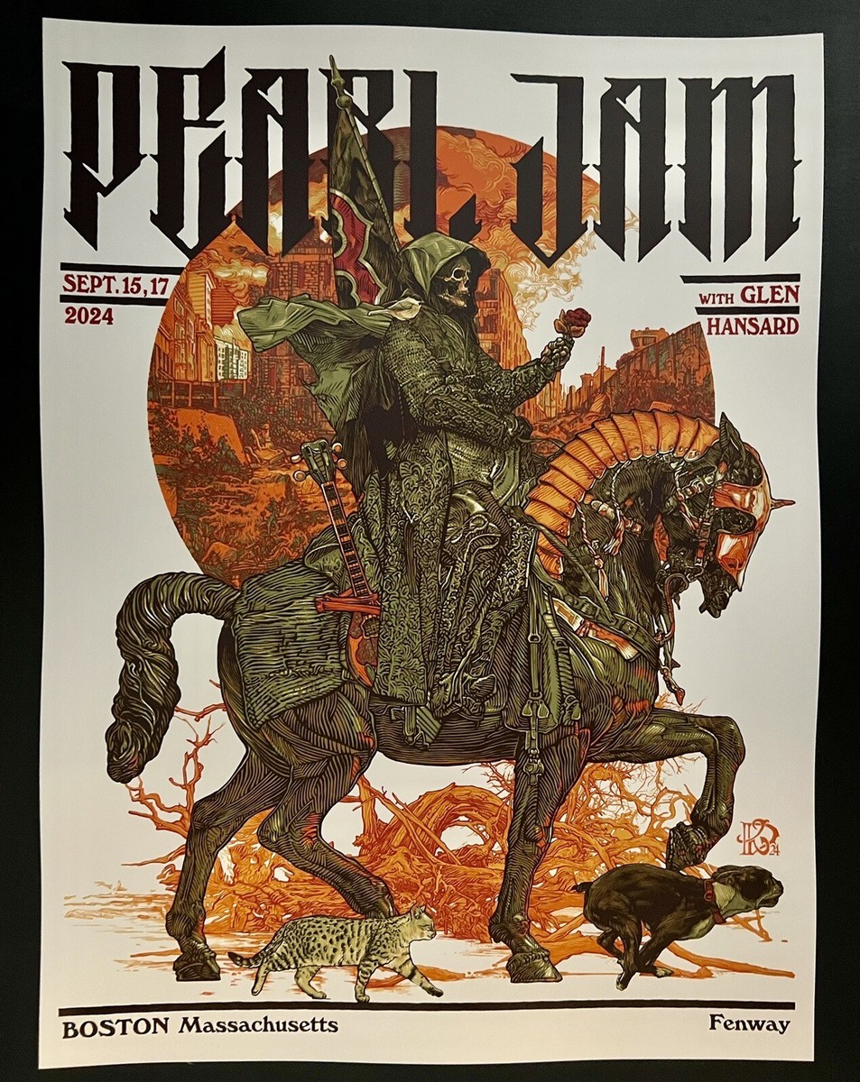 レア PMD PROMO ポスター EPMD MOP DAS EFX PEARL JAM POSTER FENWAY PARK BOSTON RED SOX MASS AMES BROS 9/15 9