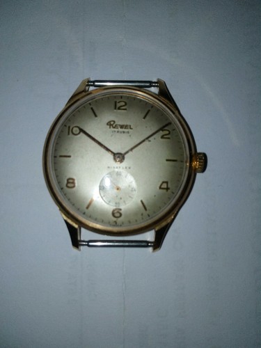 Orologio Vintage Rewel oro giallo massiccio | eBay