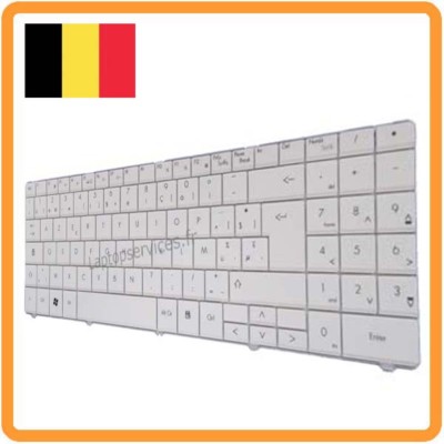 Clavier AZERTY Belge Pour Packard Bell EasyNote - Référence 0KN04K1BE02, NEUF, Couleur Noir