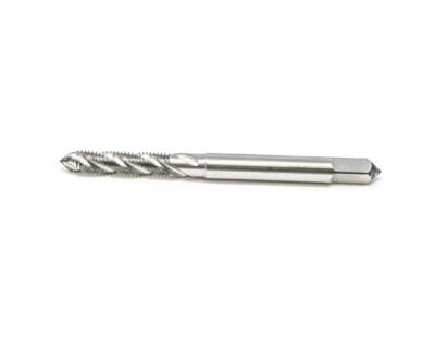Gunsmithing Tap 6-48, HSS - Plug Style, Spiral Flute