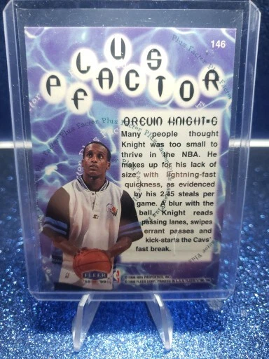 1998 - 99 Fleer Tradition Plus 因子 Brevin Knight #146 — 第 2/2 张图片