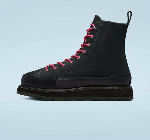 leather boot converse