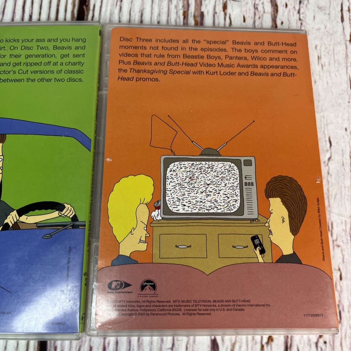 Beavis and Butthead The Mike Judge Collection Volume 1 (3 DVDs) | eBay