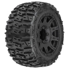 Pro-Line Racing PRO1017510 1/8 Trencher LP F/R 3.8" MT Tires Mounted 17mm Black