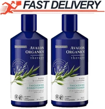 2 x Avalon Organics Therapy Thickening Conditioner, Biotin B-Complex-x 2 ,14 oz