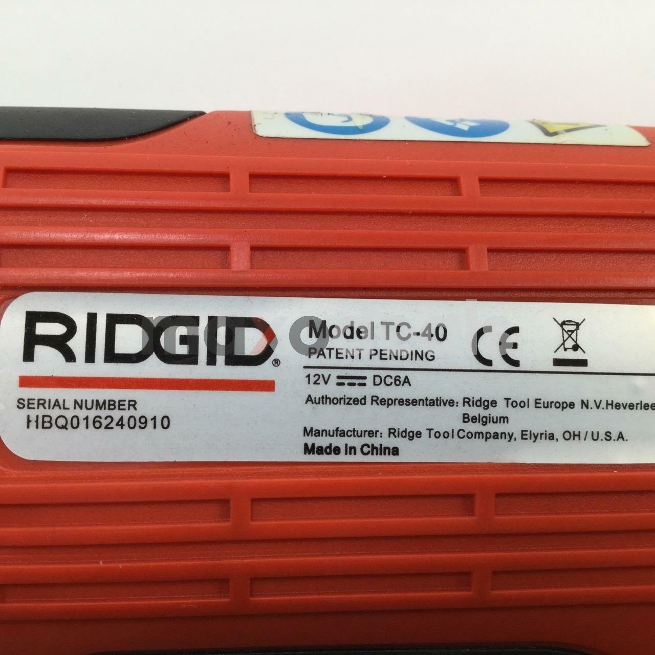 RIDGID Tc-40 Powered Plastic Pipe 