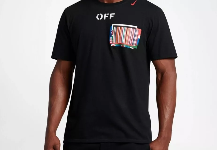 Camiseta Nike Off White All Star Equality talla grande blanca totalmente nueva RARA