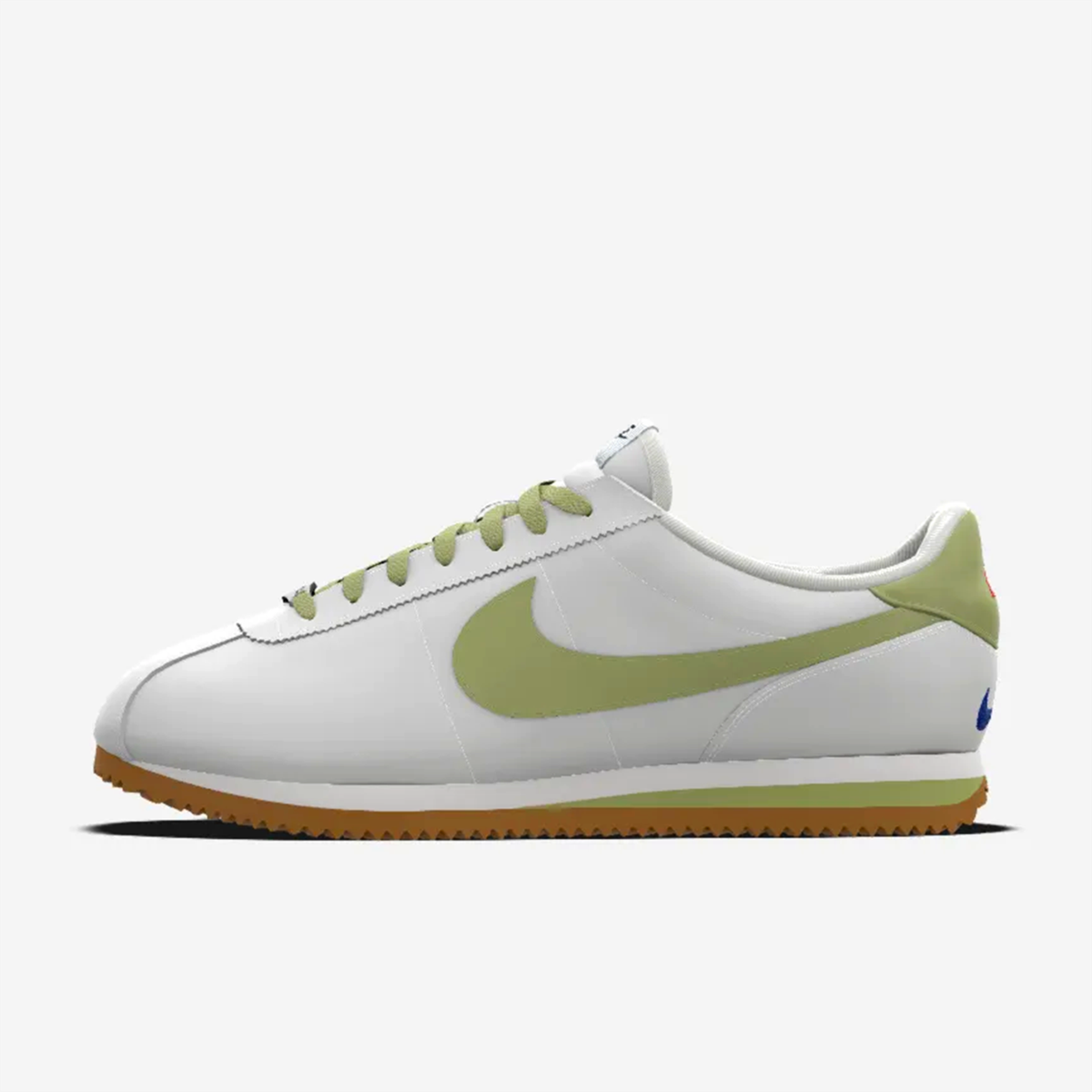 cortez white green