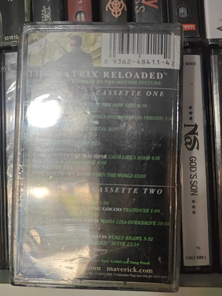 The Matrix Reloaded FACTORY SEALED DOUBLE cassette album - Image 4 of 4