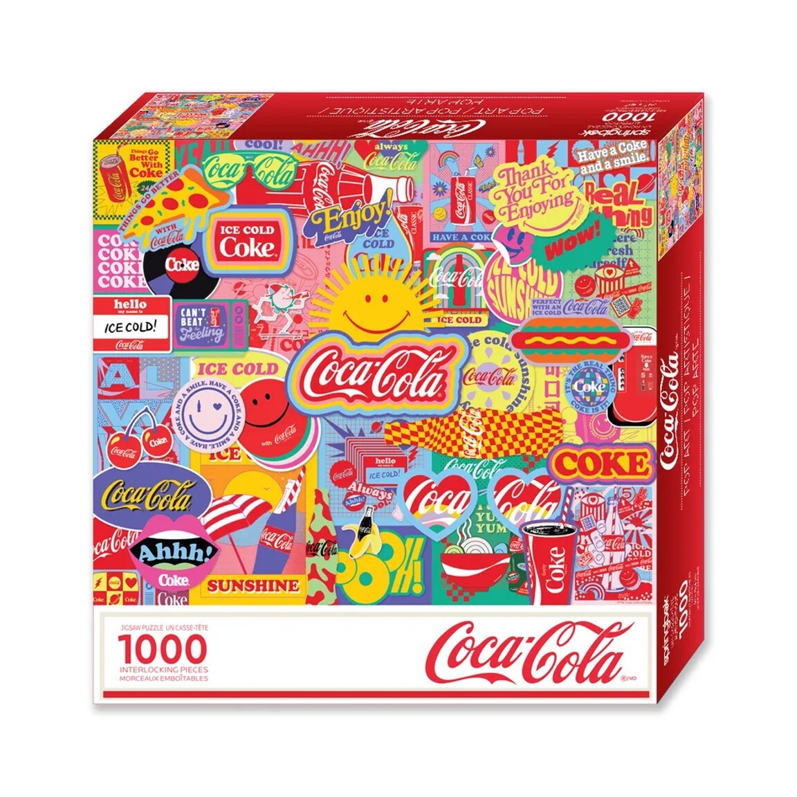Coca-Cola Pop Art 1000 Piece Jigsaw Puzzle Springbok New | eBay