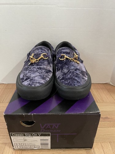 needles vans slip on