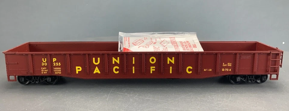 O Gauge Petersen / Weaver 52’ 6” Steel Gondola Union Pacific #30255 NIB O2541 - Image 4 of 4