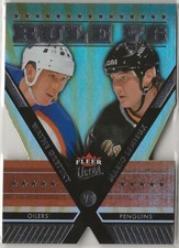 2014 2014-15 Fleer Ultra Rule 76 #FO2 Wayne Gretzky Mario Lemieux Oilers Penguin