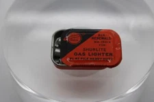 VINTAGE SHURLITE GAS LIGHTER SIX RENEWALS NO.1501X