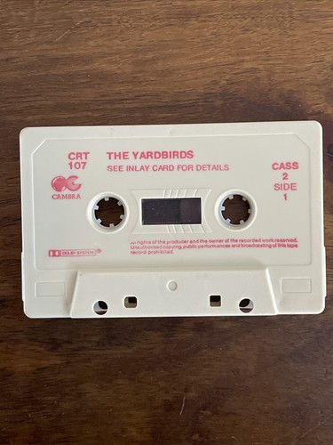 RARE Vintage THE YARDBIRDS Cassette Tape - 第 4/4 張圖片