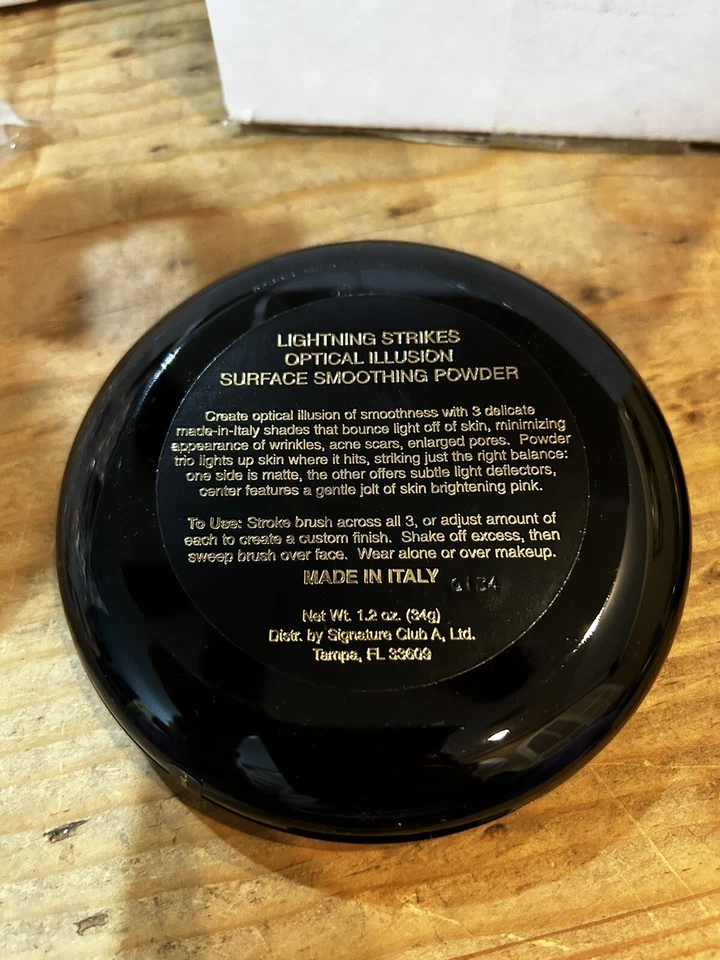 Pó alisador de superfície Signature Club A Lightning Strikes ilusão óptica 1.2 - Imagem 2 de 3