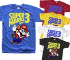 SUPER MARIO BROS 3 Nes T shirt YELLOW Arcade Famicom NINTENDO