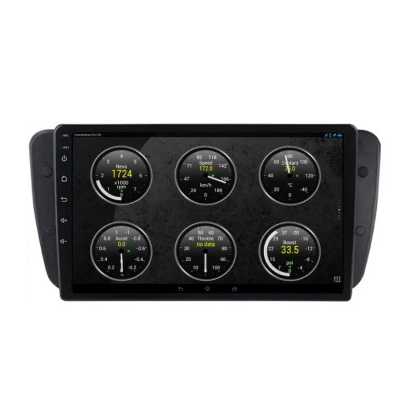 Radio Pantalla Android 12 GPS CARPLAY WIFI USB para Seat Ibiza 6j 2009 - 2013 - Imagen 2 de 4