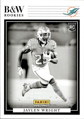 Jaylen Wright - Rookie - 2024 Panini Black & White - Edition Size /680 #BWR-11